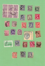 25Briefmarken,weltweit,ab 1900 gemischt,u.a.USA,England,gestempelt,Zust.s.Scan