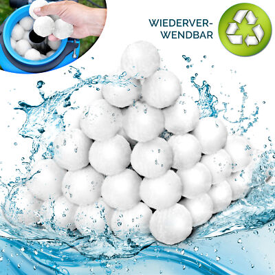 tillvex  Filterbälle 1400g Polysphere Filterwatte Pool Filter Balls Sandfilter