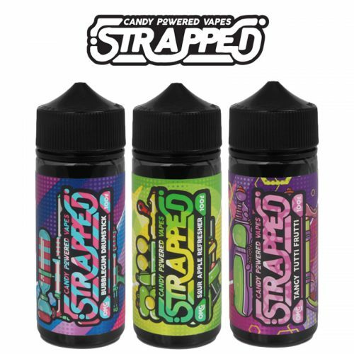 Strapped / Sodas / Sherbets 100ML E- liquid No Nicotine TPD Compliant