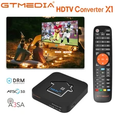 4K UHD ATSC 3.0 DRM Certified Digital TV Tuner Android Media Player Smart TV Box
