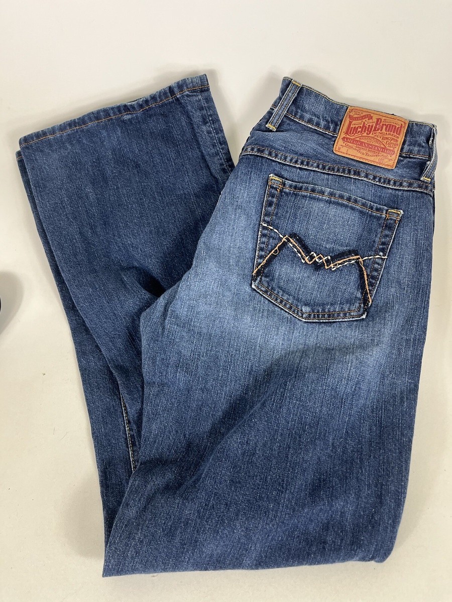 Lucky Brand Red Tag Womens Size 8/29 Blue Medium Wash Regular