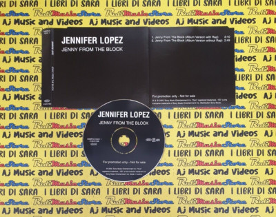 Single CD Jennifer Lopez Jenny From The Block SAMPCS 12241 1 EUROPE PROMO (S24)
