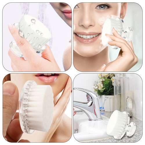 Cepillo de limpieza facial cerdas suaves cepillo facial fregador cepillo de viaje para el hogar - Imagen 6 de 12
