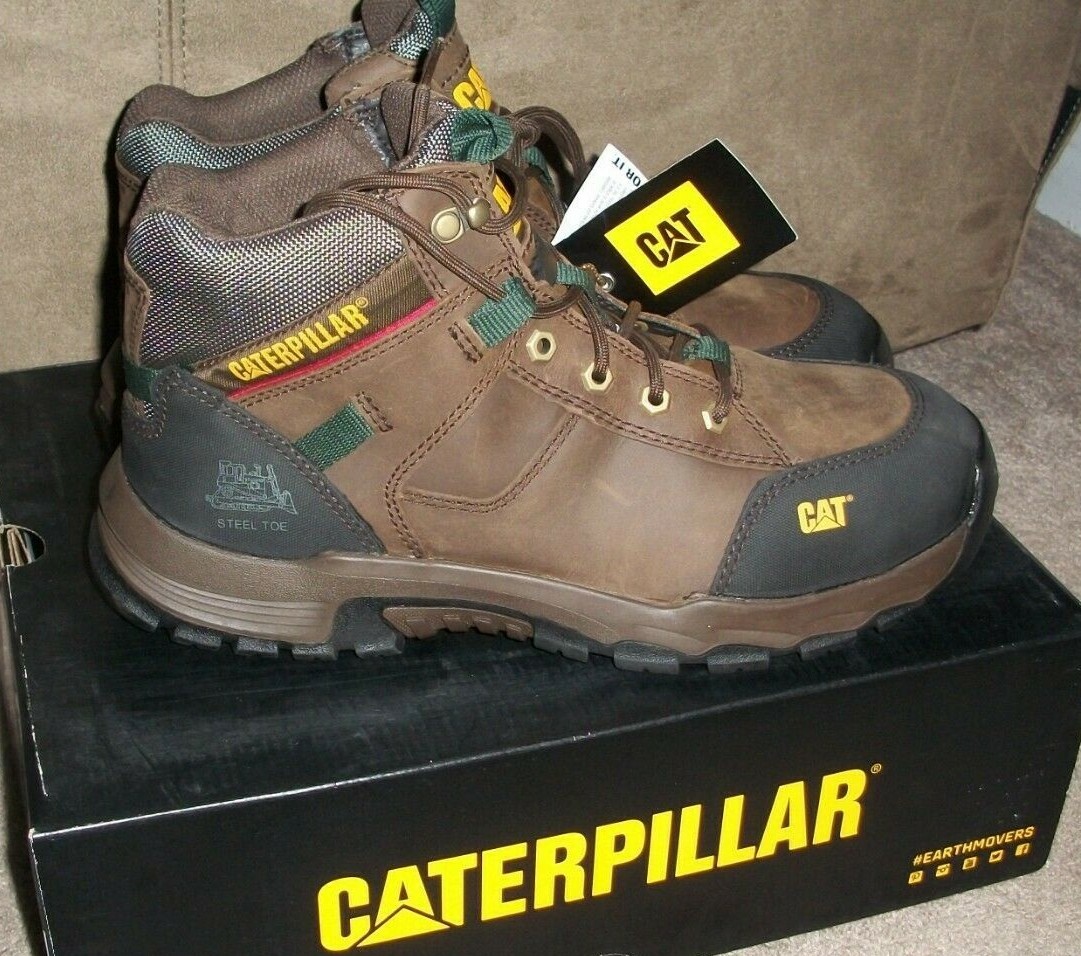 Men Caterpillar Safeway Mid Steel Toe - tiendamia.com