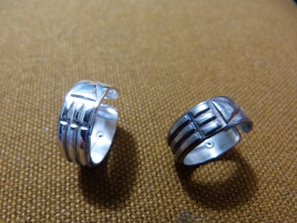 EGITTO fede di KARNAK o ATLANTIDE anello di RA  IN ARGENTO 925 MILLESIMI  - Immagine 4 di 4