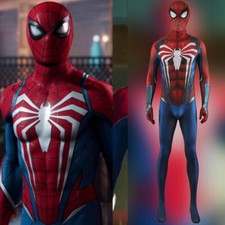 Upgrade Spider-Man Jumpsuit Spiderman Suit Cosplay Costume Adult Kids Halloween