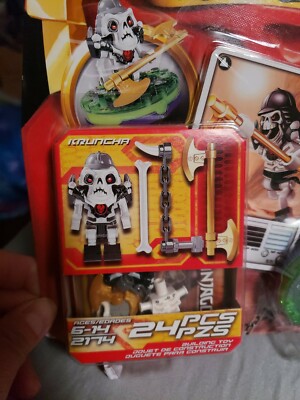 Lego NINJAGO Kruncha Spinner set 2174 new Building Toy 24 Pieces