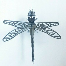 Laser Cut Metal 3D Dragonfly Puzzle Kit Made From 14g Steel FREE SHIPPING to US