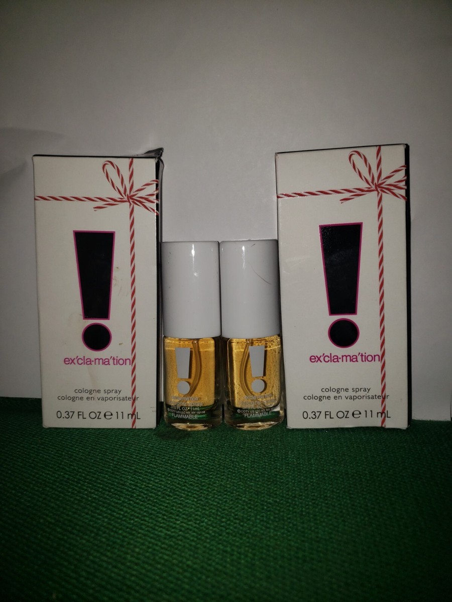 EXCLAMATION by COTY for Women oz 11 ml Cologne Spray Mini - Main Image