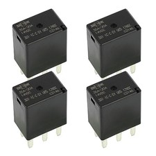  Pack of 4 301-1C-C-D1 U05 12VDC 5 Pin 20A Automotive Purpose Relays