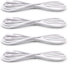 7FT 2 Meter T5 T8 Tube Light Fixture LED Linkable Cord, Double End Connector Cab