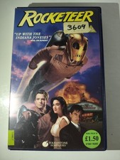 Rocketeer Vhs Big Box Ex Rental Movie Tape