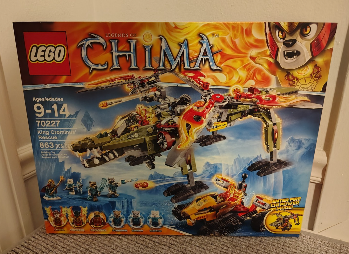 Buy LEGO LEGENDS OF CHIMA: King Crominus' Rescue (70227) online | eBay
