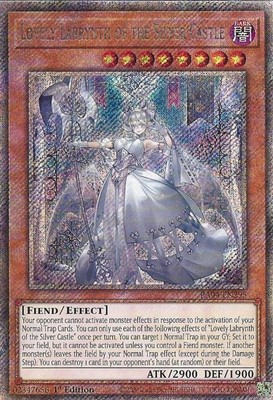RA04-DE295 Schöner Labrynth des Silberschlosses - Platin Secret Rare 1. Auflage