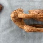Vintage African Hand Carved Wooden Bowl — photo 8