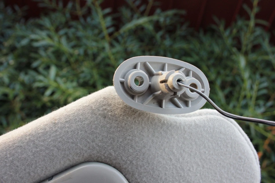 Dodge Durango 1998 1999 2000 juego de parasol diestro izquierdo espejo retrovisor de tela doble iluminación OEM Foto 4 de 4