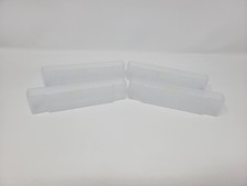 Super Nintendo Snes Lot Of 4 OEM Dust Cover Sleeves Authentic Cart Protector