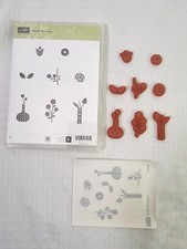 Stampin Up BRIGHT BLOSSOMS Stamp Set - NEW