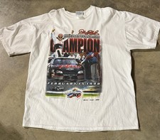 VINTAGE Dale Earnhardt T-Shirt 1998 Daytona 500 Champion NASCAR XL