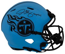 Derrick Mason Signed Titans RAVE Riddell F/S Replica Helmet w/Pro Bowl -(SS COA)