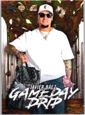 Javier Baez 2026 Topps #GD-3 Gameday Drip