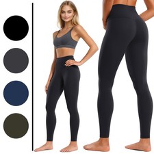 Yoga hose Damen High Waist Sport Leggings Blickdicht  Fitnesshose Workout Gym