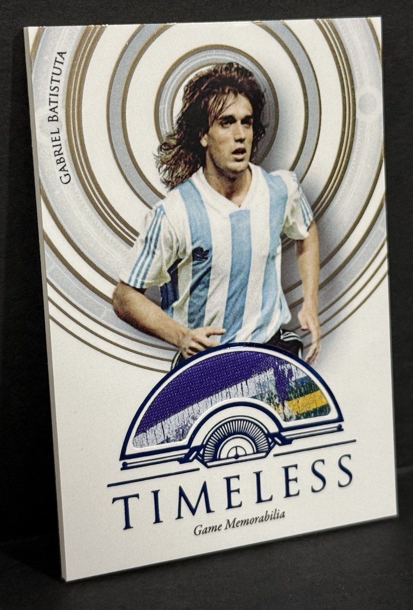 2024 Futera Unique WF Gabriel Batistuta Game Worn Timeless Patch