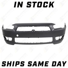 New Primered - Front Bumper Cover Fascia For 2008-2015 Mitsubishi Lancer 08-15