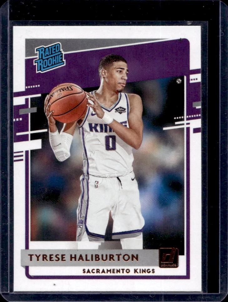 Tyrese Haliburton trading card