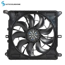 Electric Radiator Cooling Fan 68377856AC For 2021-2024 Jeep Grand Cherokee 3.6L