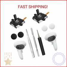 Joystick Replacement Kit for Oculus Quest 2/3 Controller, Repair Kit for Meta Qu