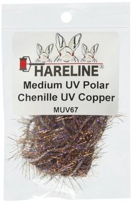 TIEMCO Fly Material Hairline Dubbing UV Polar Chenille Medium Copper UV #67