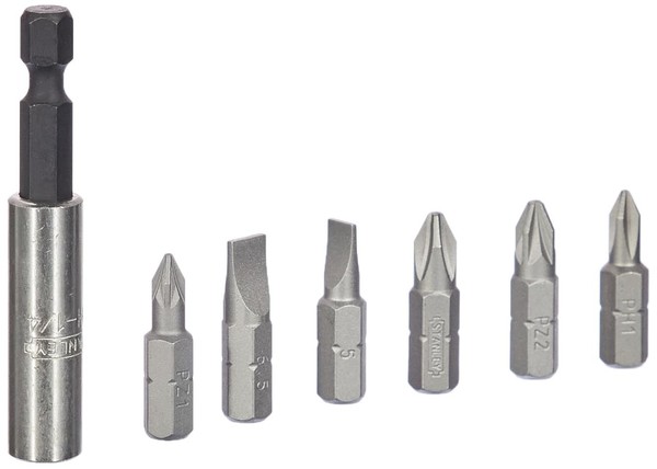 Bit-Set 6-Teilig Stanley Mit Magnetischem Bithalter, Werkzeug, ZubehöR-image