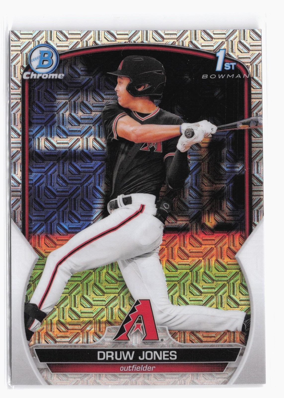 2023 Bowman Chrome Mojo Refractors #BCP-25 Druw Jones Diamondbacks