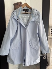 Barbour South Shields Damen Regenjacke hellbl...