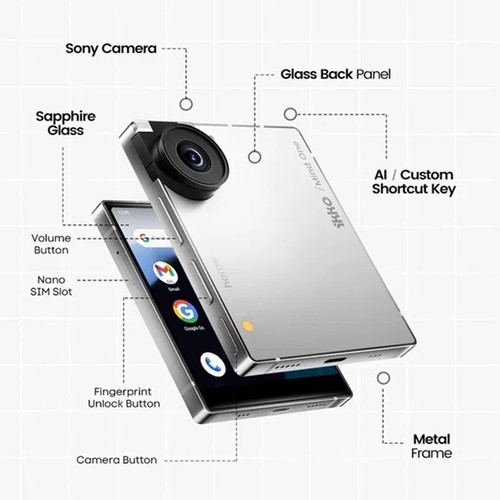 IKKO MindOne Pro 4.05 AMOLED 90Hz 8/256GB Octa-Core 50MP 2200mAh By FedEx