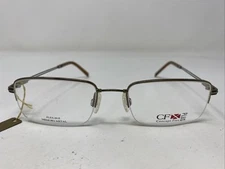 Concept Flex CX7164 BR 53-19-140 Brown Metal Half Rim Eyeglasses Frame HG98