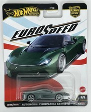 Hot Wheels Automobili Pininfarina Battista Green Euro Speed FPY86-961 L 1/64