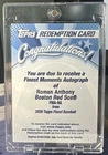 2026 Topps Finest Roman Anthony Base (RAW)