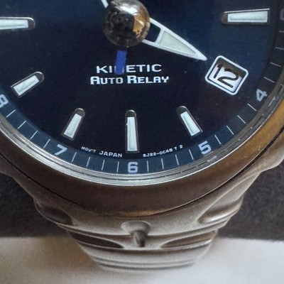 Seiko Kinetic Auto Relay - Unisex Wristwatch | eBay