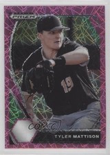 2021 Panini Prizm Draft Picks Pink Velocity Prizm Tyler Mattison #PDP104 0b3