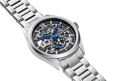 Unused ORIENT STARContemporary RK-AZ0102N Silver Skeleton Men's