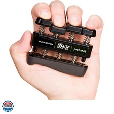 Hand Exerciser, Finger Exerciser Hand Grip Strengthener, Spring-Loaded, Finge...
