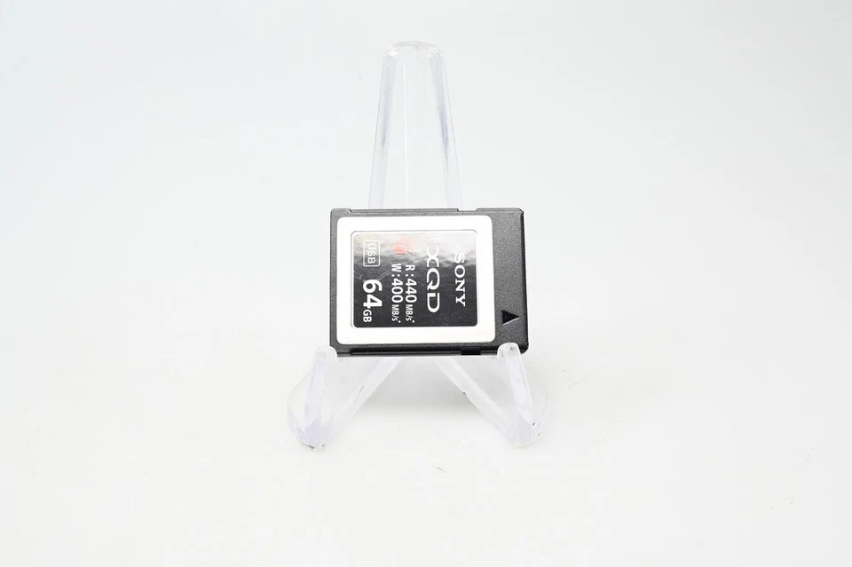 Tarjeta de memoria Sony 64 GB serie G XQD G 440 MB/s lectura 400 MB/s escritura #G513 Foto 2 de 4