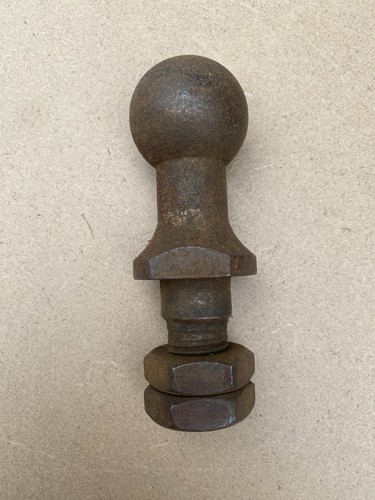 Antique Iron Tow Bar trailer hitch ball