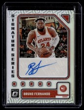 2023-24 OPTIC HOLO SILVER SIGNATURE SERIES AUTO BRUNO FERNANDO HAWKS