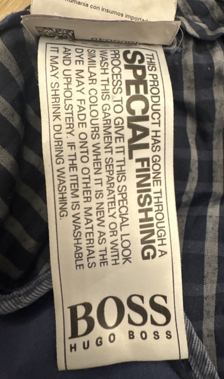 Hugo Boss Trousers Mens W34 L30 Blue Crigan 2-D Regular Stretch Chinos thumbnail 14