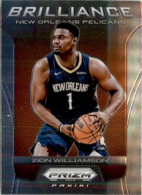 Zion Williamson 2023-24 Panini Prizm Deca Brilliance #3 New Orleans Pelicans