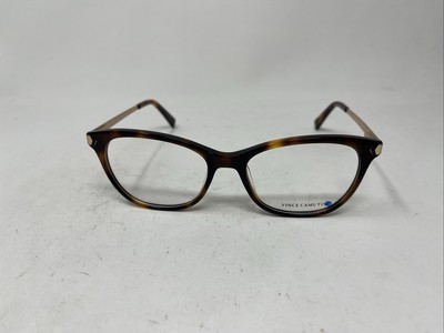 VINCE CAMUTO EYEWEAR VO520 TS 52-17-135 TORTOISE GOLD FLEX HINGE EYEGLASSES +Q73