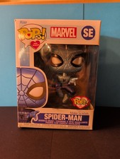 Funko Pop! Figura Vinilo Metálico Marvel Spider-Man Exclusivo de Make-A-Wish